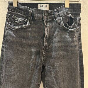 AGOLDE Distressed Skinny Jeans